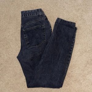 black BDG high rise jeans